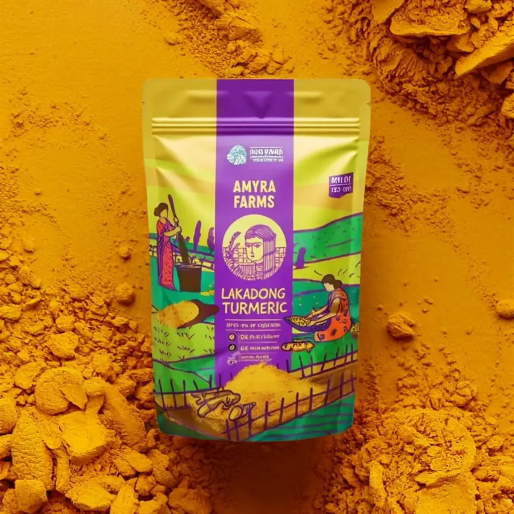 Lakadong Turmeric Powder |  250 GM 250 gm pack