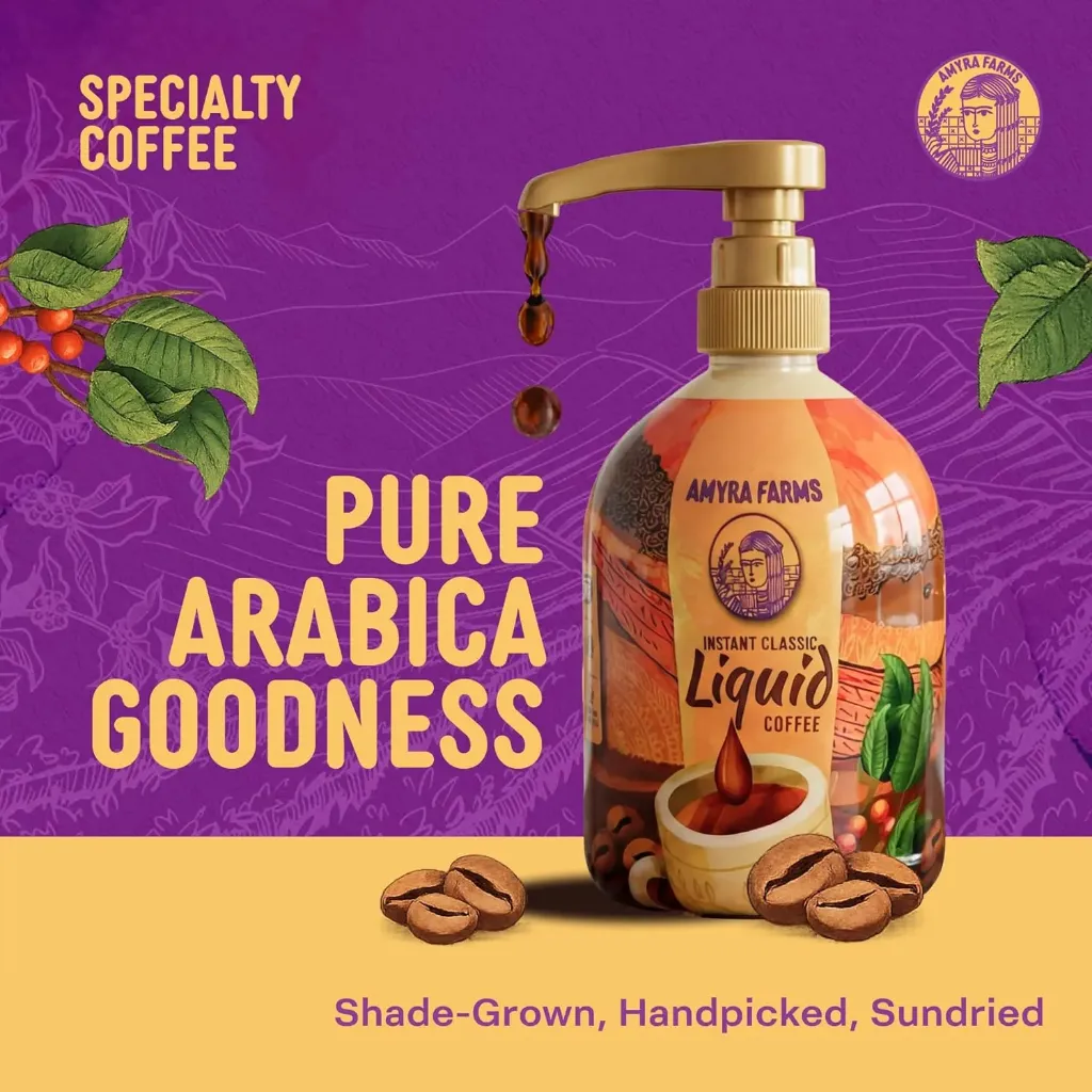 Liquid Arabica Coffee Decoction by Amyra